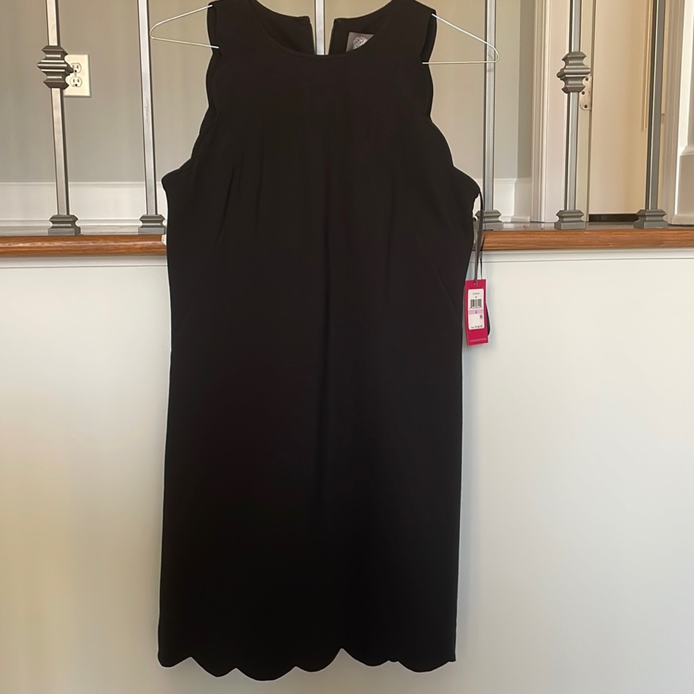 Vince Camuto, size 6 black dress.